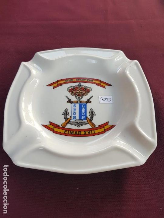 Military Antiques: CENICERO MISION ESPA&Ntilde;OLA A BOSNIA. INFANTERIA DE MARINA