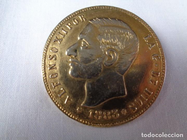 Military Antiques: BONITA INSIGNIA - MEDALLA ALFONSO XII 1883 - 3,8 CM DE DI&Aacute;METRO