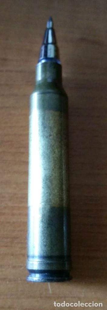 Military Antiques: BOLIGRAFO BALA,CASQUILLO AUTENTICO 300 WIN MAG WW SUPER DESACT.