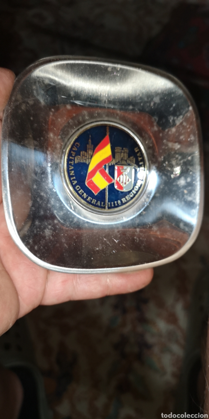 Military Antiques: Cenicero de la Capitan&iacute;a General Tercera Regi&oacute;n Militar