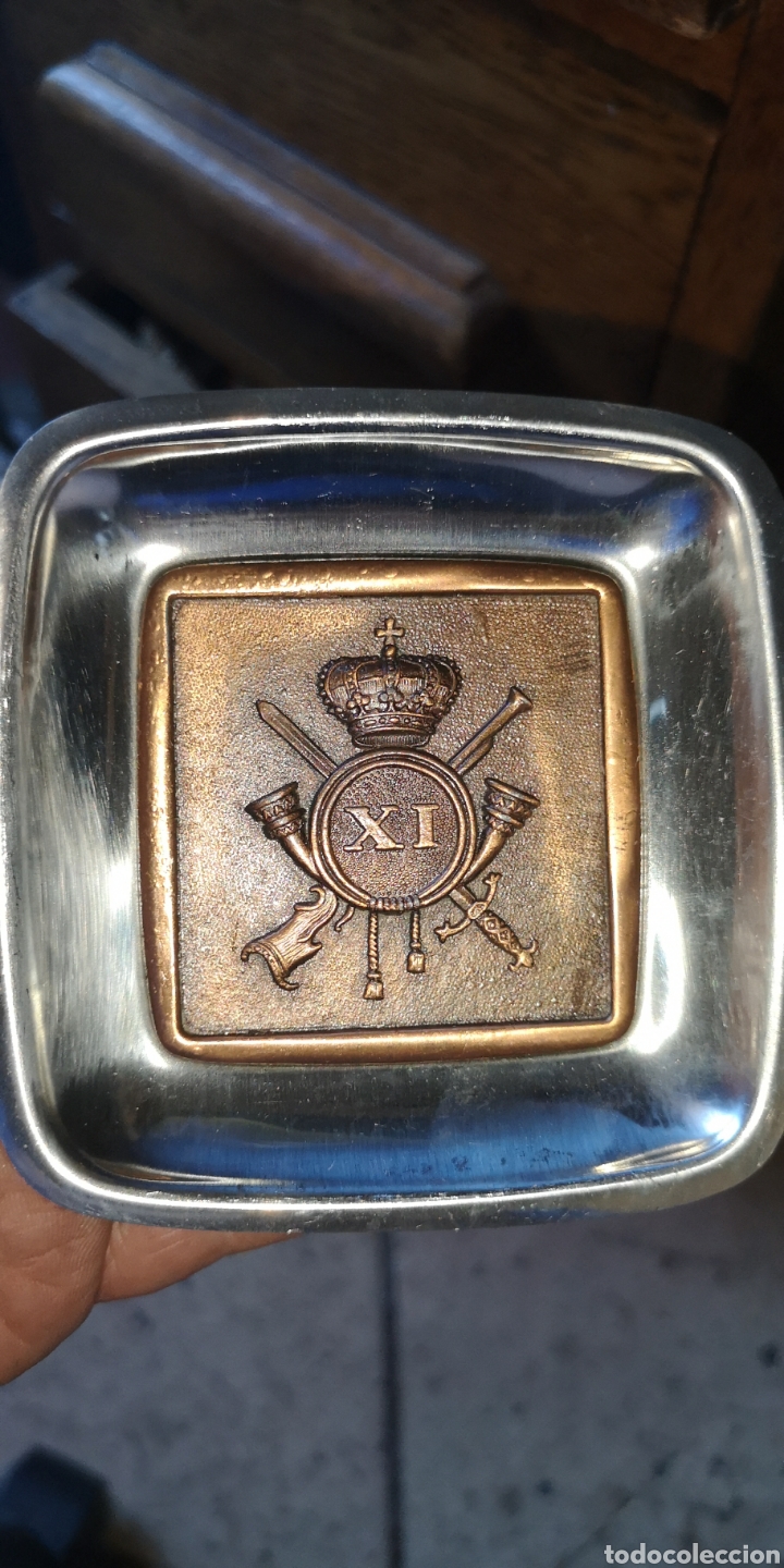 Militaria: Cenicero de infanter&iacute;a