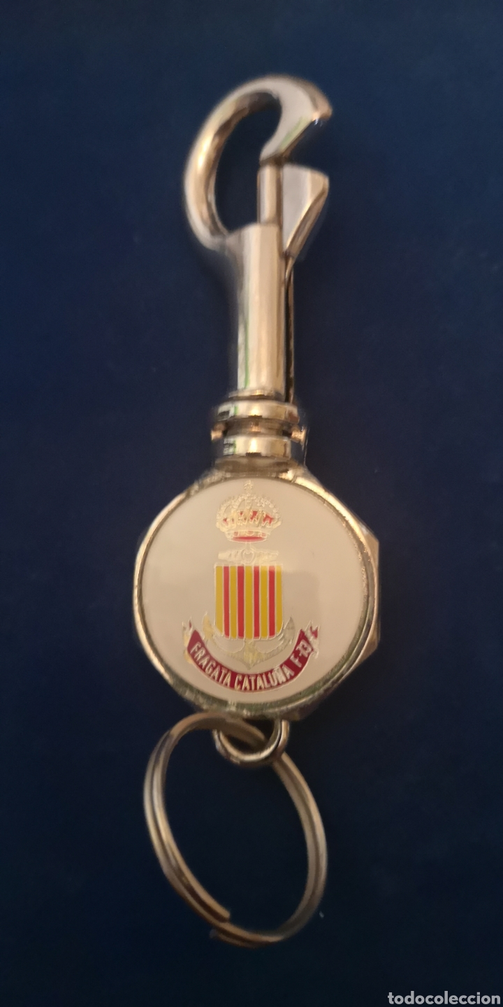 Military Antiques: Antiguo llavero de la fragata Catalu&ntilde;a