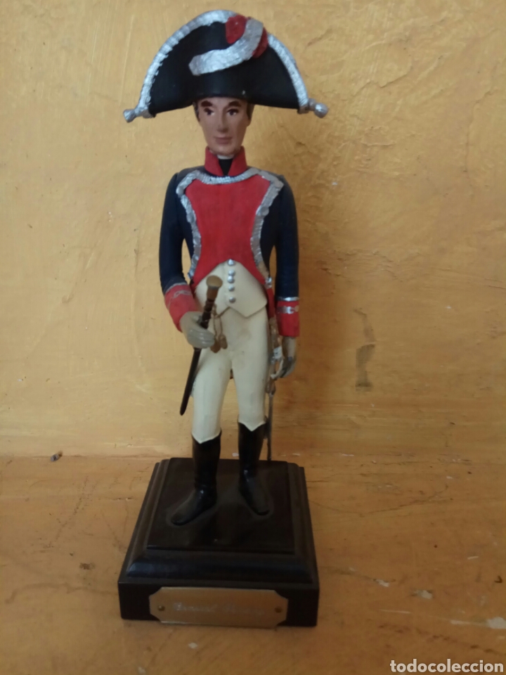 Military Antiques: GENERAL REDING FIGURA DE PLOMO 19 CM