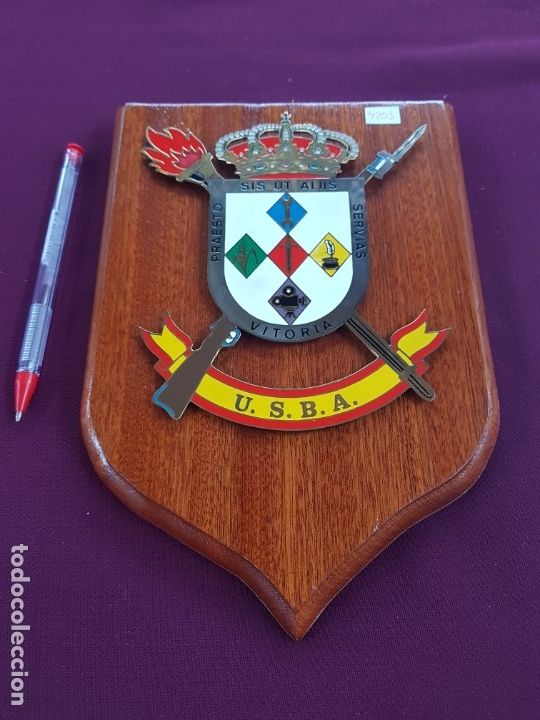 Military Antiques: METOPA UNIDAD SERVICIOS BASE ARACA. U.S.B.A. VITORIA