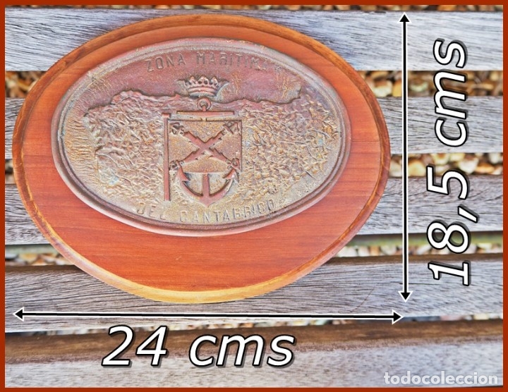 Military Antiques: 77/467..Zona Mar&iacute;tima del Cant&aacute;brico.....Mide.....24 X 18,5 cms.....Pesa...........1,500 kgs