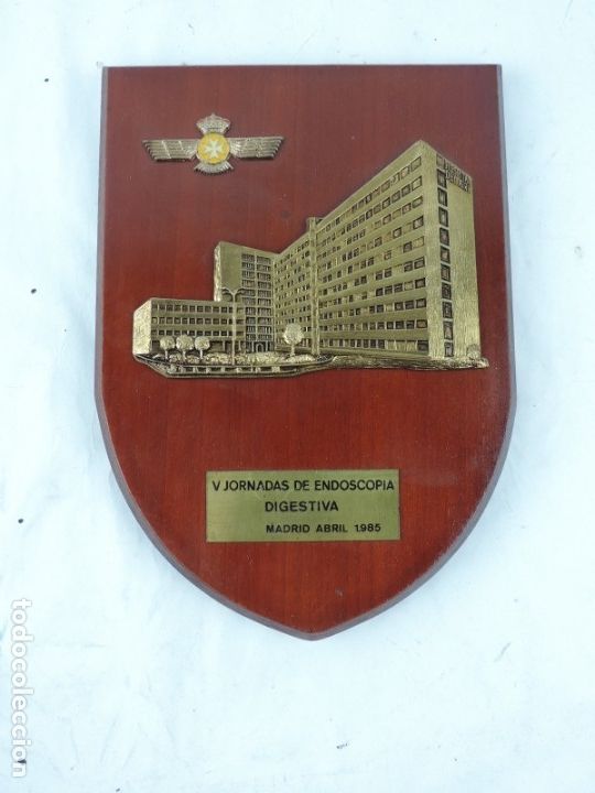 Militaria: METOPA DEL HOSPITAL DEL AIRE. AVIACION, MEDICINA, V JORNADAS DE ENDOSCOPIA DIGESTIVA, MADRID 1985, M