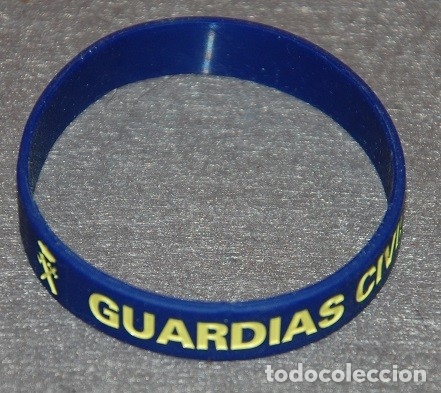 Militaria: PULSERA GUARDIA CIVIL AGCS ASOCIACION GUARDIAS CIVILES SOLIDARIOS