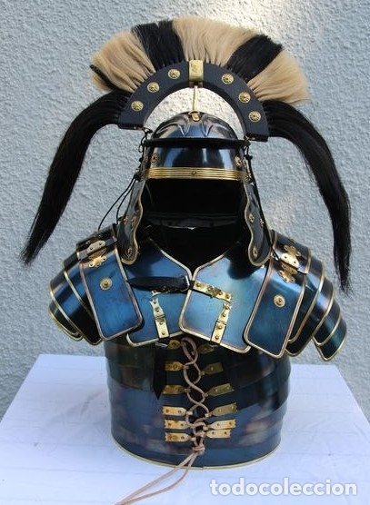 Military Antiques: Armadura Roman Lorica segmentata. Casco de centuri&oacute;n galo. Impresionante r&eacute;plica.
