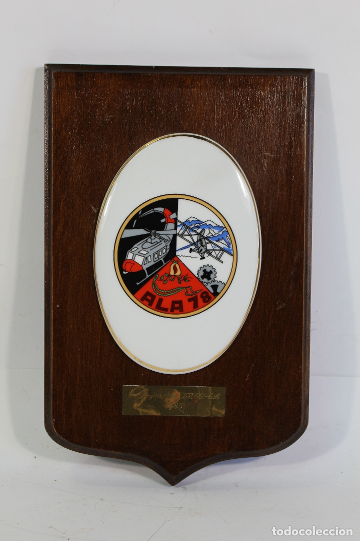 Military Antiques: metopa  ala 78 - xv promocion jn3e - 3a - 1985