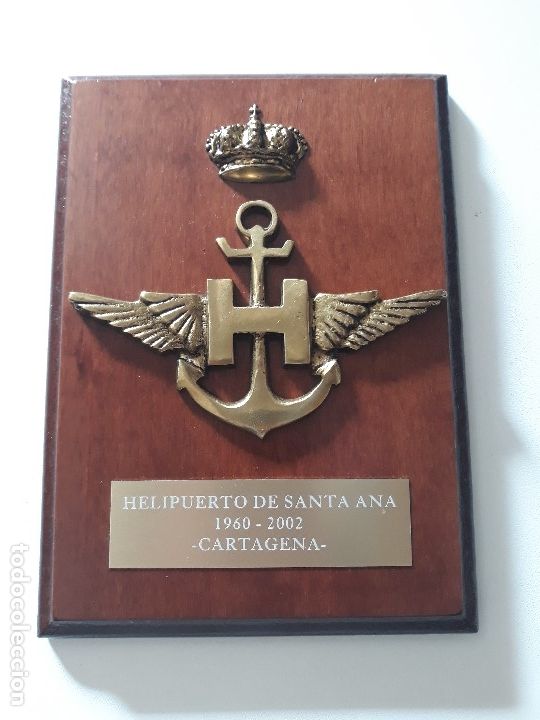 Militaria: Metopa. Helipuerto de Santa Ana 1960-2002. Cartagena