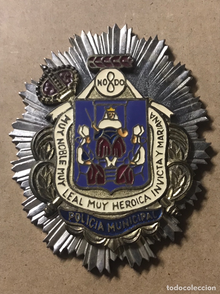 Military Antiques: PLACA POLIC&Iacute;A MUNICIPAL DE SEVILLA