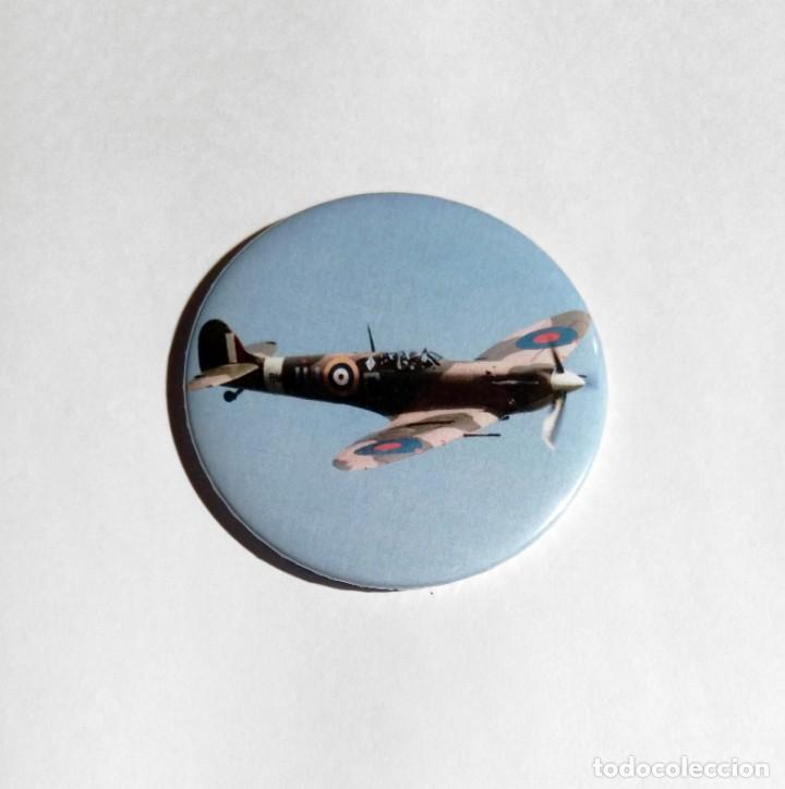 Militaria: SUPERMARINE SPITFIRE - IM&Aacute;N NEVERA 59MM