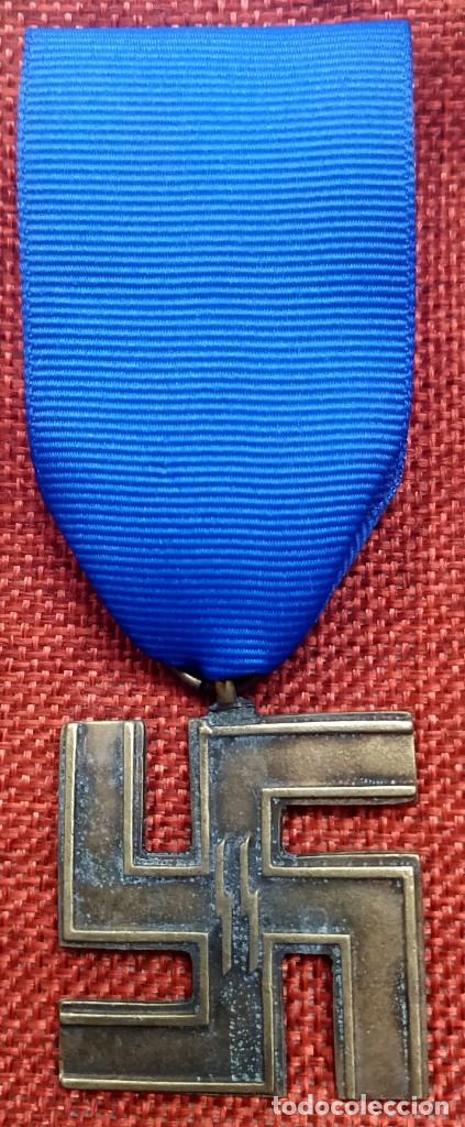Militaria: MEDALLA 12 A&Ntilde;OS AL SERVICIO LEAL DE LAS WAFFEN SS - F&Uuml;R TREUE DIENSTE INDER SS.