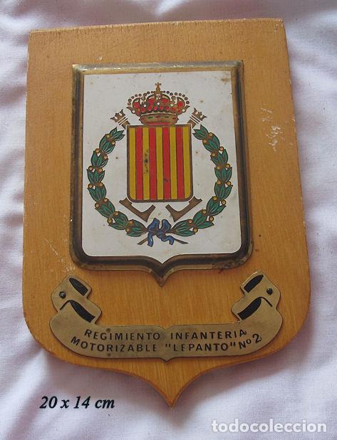 Military Antiques: METOPA REGIMIENTO INFANTERIA MOTORIZABLE LEPANTO N&ordm; 2