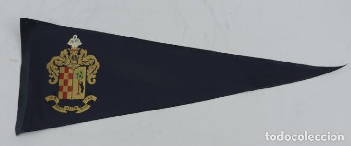Military Antiques: BANDERIN DE TELA CENTURIAS, FALANGE, NO PARAR HASTA CONQUITAR, MIDE 48 CMS.