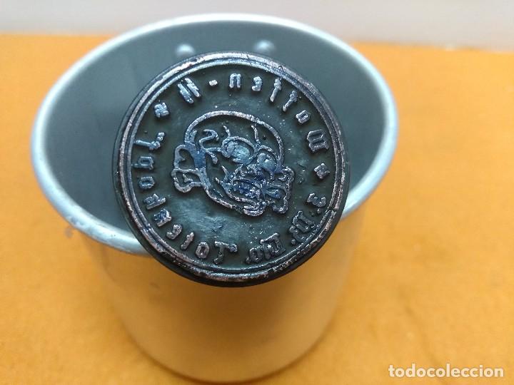 Military Antiques: TAMPON SELLO WAFFEN SS 3 DIVISION PANZER TOTENKOPF Alemania Tercer Reich Partido Nazi Schutzstaffel