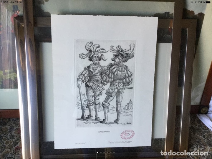 Military Antiques: Litograf&iacute;a militar