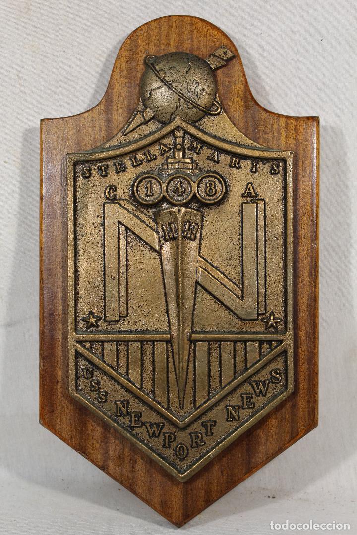 Military Antiques: Metopa USS Newport News (CA-148)