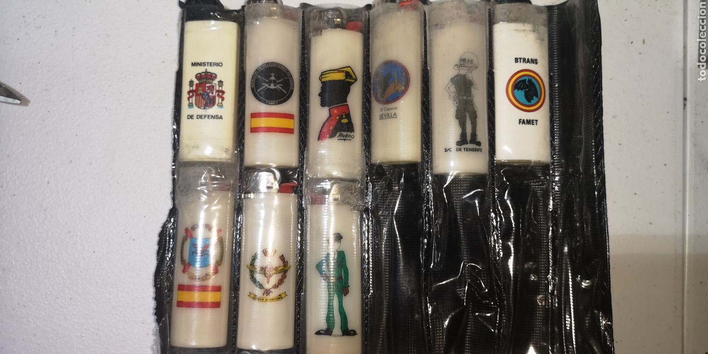 Military Antiques: Antigua colecci&oacute;n de mecheros militares