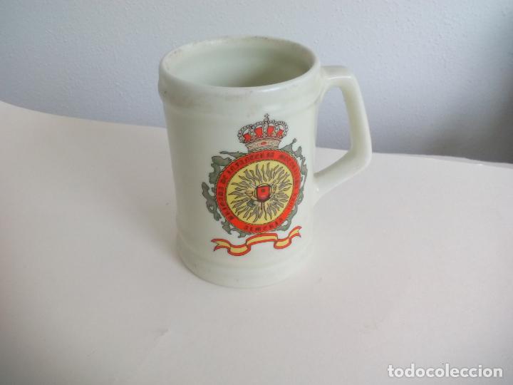 Military Antiques: JARRA BRIGADA DE INFANTERIA MOTORIZADA. ALMERIA. 12,5 CM
