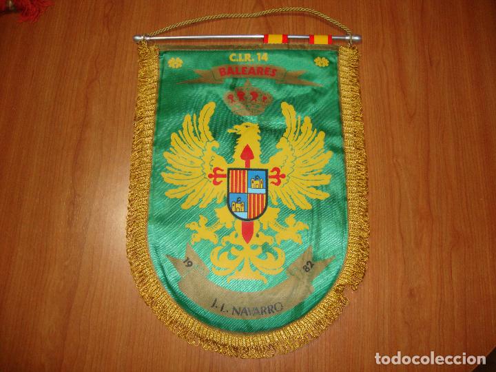Militaria: (C-1) BANDERIN MILITAR C.I.R. 14 BALEARES
