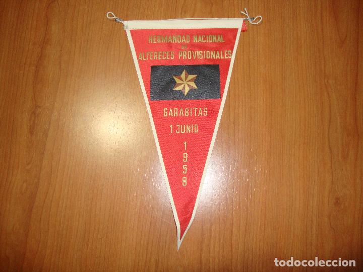 Militaria: (C-1) BANDERIN MILITAR HERMANDAD NACINAL DE ALFERECES PROVISIONALES 1958