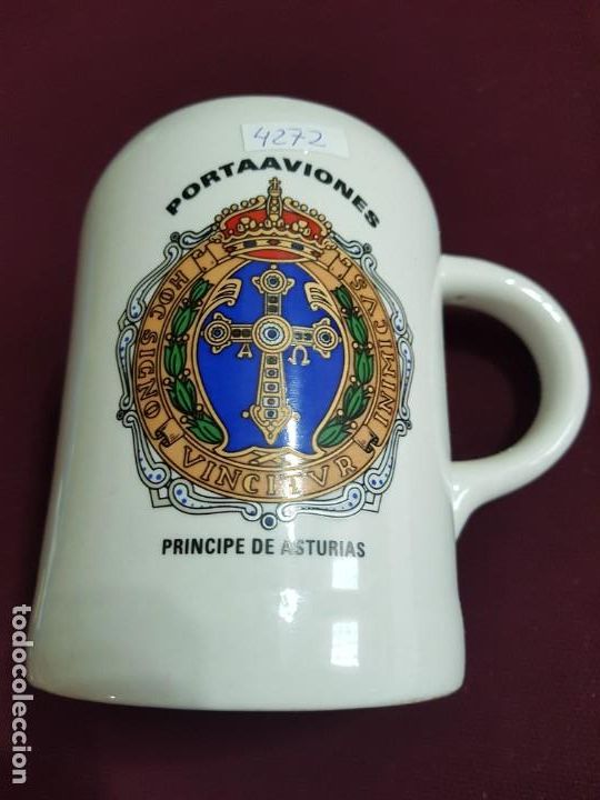 Military Antiques: JARRA PORTAAVIONES PRINCIPE DE ASTURIAS
