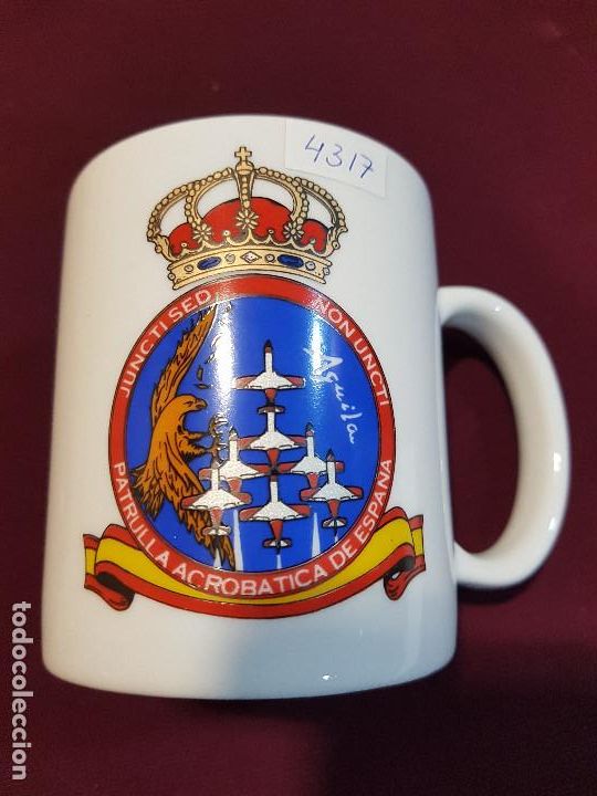 Military Antiques: JARRA DE LA PATRULLA aguila DEL EJERCITO DEL AIRE