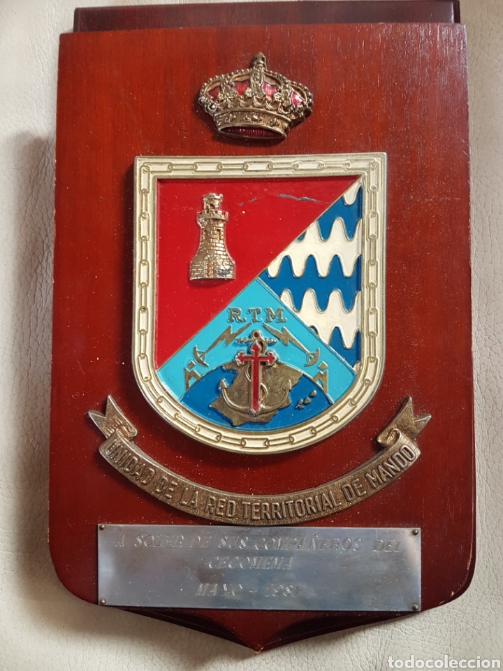 Military Antiques: METOPA MILITAR UNIDAD DE MANDO