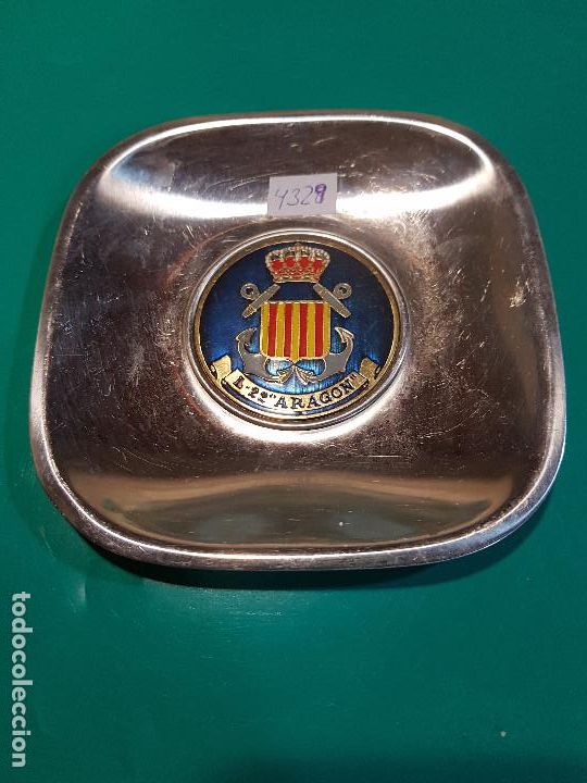 Military Antiques: CENICERO DEL BUQUE DE TRANSPORTE L-22. ARAGON