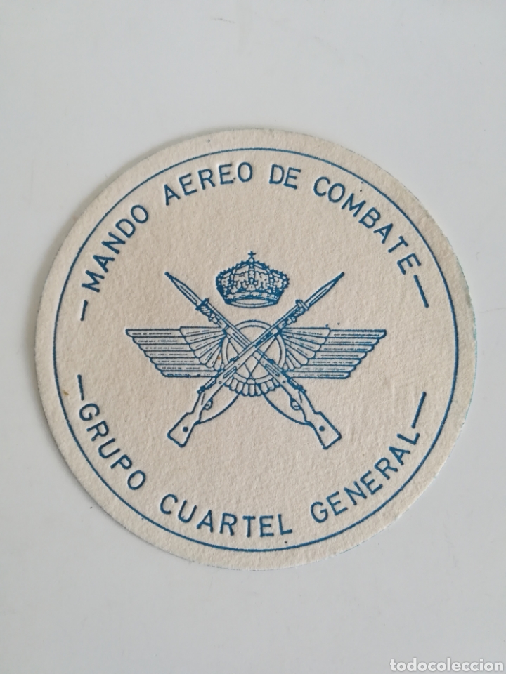 Military Antiques: Posavasos Mando A&eacute;reo de Combate Grupo Cuartel General - Ej&eacute;rcito del Aire Espa&ntilde;ol Espa&ntilde;a