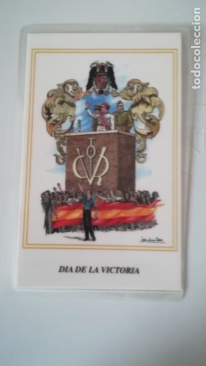 Military Antiques: CALENDARIO FRANCISCO FRANCO, DIA DE LA VICTORIA. A&Ntilde;O 1995
