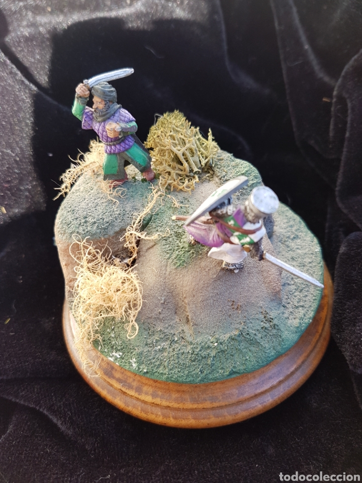 Military Antiques: BONITA MAQUETA DE SOLDADOS DE PLOMO