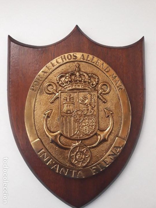 Military Antiques: METOPA NAVAL. CORBETA INFANTA CRISTINA F34. Cuarta de la clase Descubierta de la Armada Espa&ntilde;ola.