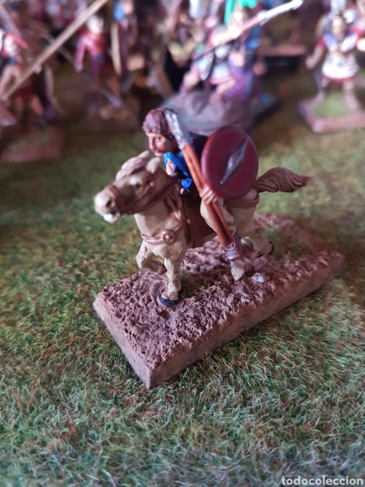 Military Antiques: SOLDADO BARBARO EN MINIATURA DE PLOMO