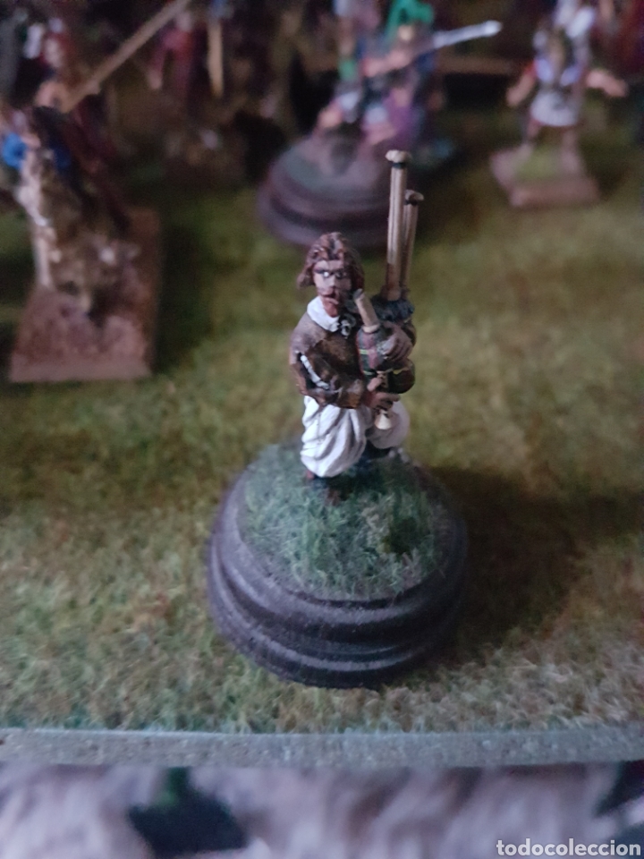 Military Antiques: SOLDADO ESCOCES EN MINIATURA DE PLOMO