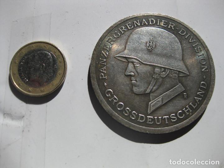 Militaria: MONEDA 3 III REICH.PANZERGRENADIER DIVISION GROSSDEUTSCHLAND WEHRMACHT 1939. ALEMANIA NAZI .WWII