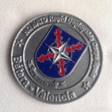 Militaria: MEDALLA HQ NATO R.D.C ESPAÑA, BATERA-VALENCIA. Lote 200172522
