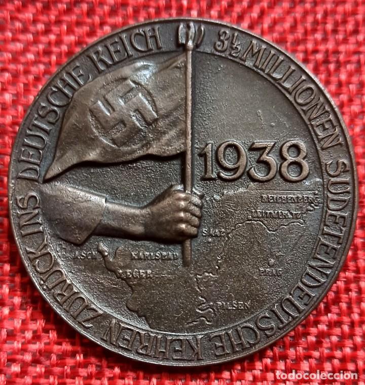 Militaria: Sturmabteilung o SA &ndash; 3 &frac12; millionen sudetendeutsche kehren zur&uuml;ck ins Deutsche Reich 1938 &ndash; 40 mm