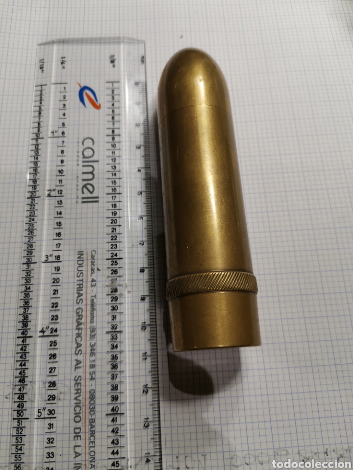 Military Antiques: Mechero forma de bala