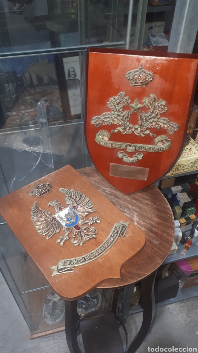 Military Antiques: Pareja de METOPAS PERTENECIENTES AL COMANDANTE MANUEL SEVILLA PREYSLER