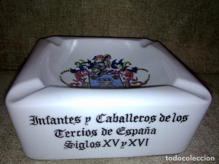 Military Antiques: CENICERO DE CERAMICA, HER&Aacute;LDICA, LAGE. PORCELANAS SUREDA, MADRID
