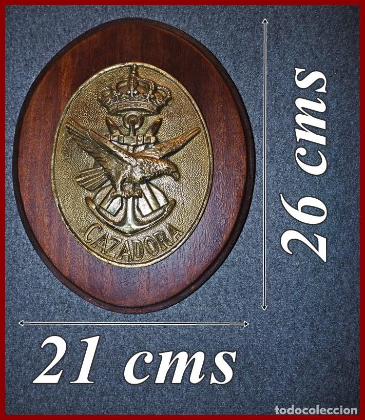 Militaria: 56/592...F 35 Corbeta Cazadora.....Medidas....26 X 21 cms....peso de 1,600 kgs