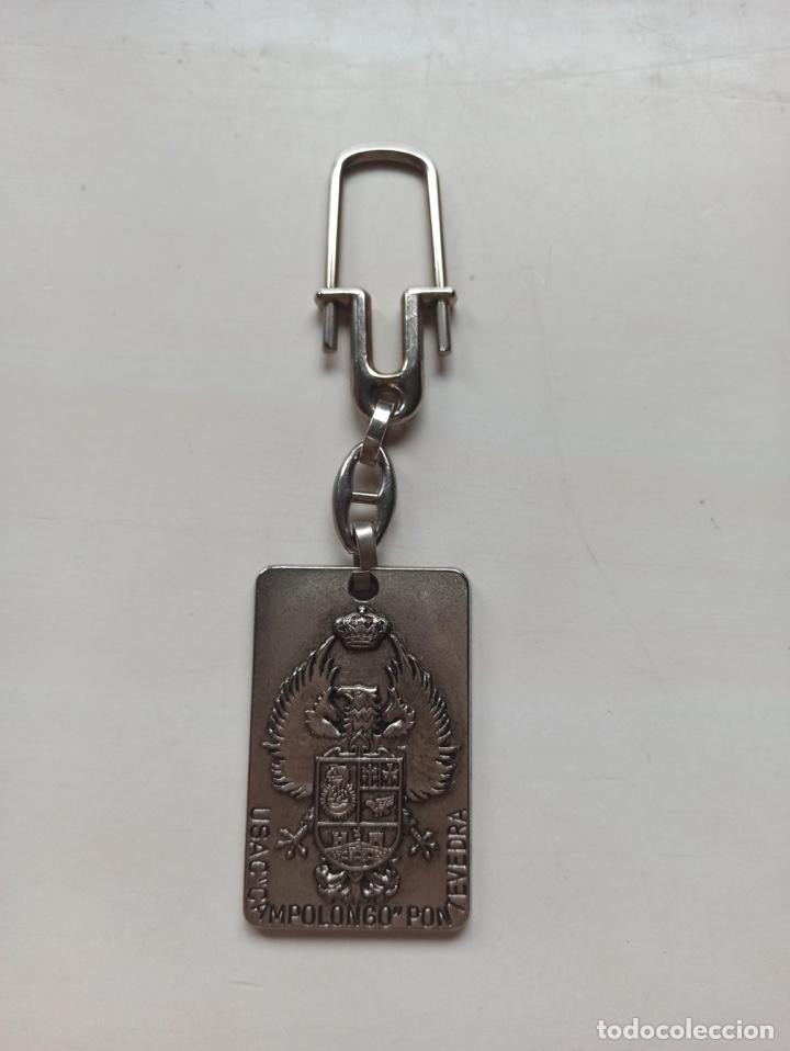 Military Antiques: Llavero militar metal. USAC Campolongo Pontevedra