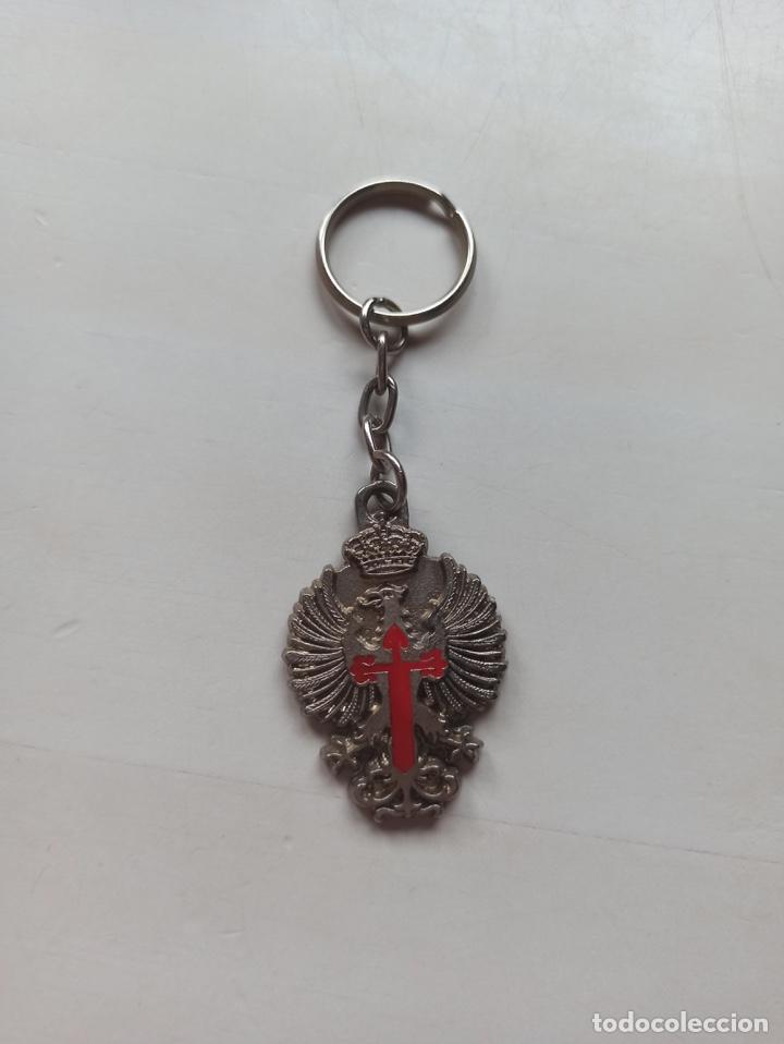 Military Antiques: Llavero militar metal. Ej&eacute;rcito Espa&ntilde;ol Garant&iacute;a de La Paz