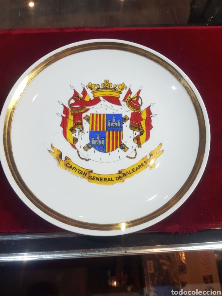 Military Antiques: Plato del capit&aacute;n general de Baleares a&ntilde;os 80