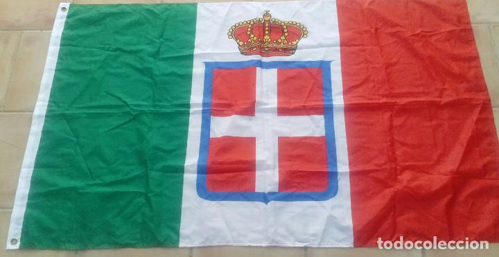 Militaria: BANDERA ITALIANA. 1&ordf; y 2&ordf; GUERRA MUNDIAL. BANDERA CASA DE SABOYA,BANDERA REINO ITALIA.REPRODUCCI&Oacute;N.