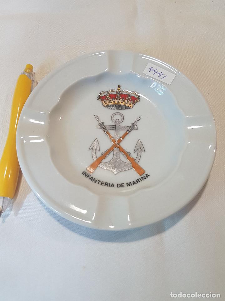 Military Antiques: CENICERO INFANTERIA DE MARINA