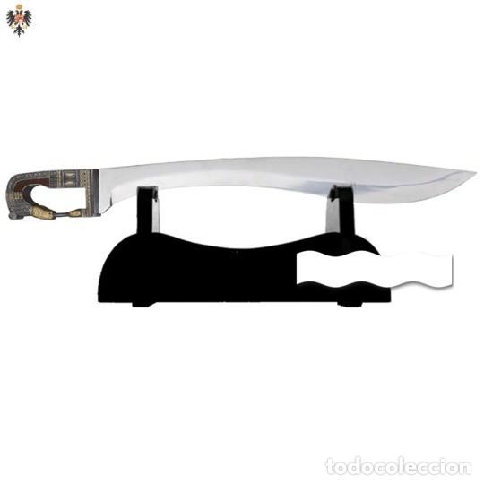 Militaria: MINI FALCATA IBERICA ESPADA SIGLO IV + SOPORTE 24 CMS ** GRABAMOS LA HOJA