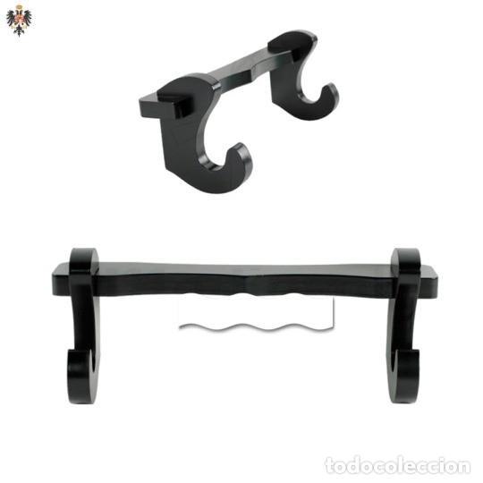 Military Antiques: SOPORTE PARED KATANA - WAKIZASHI - TANTO - DAGA
